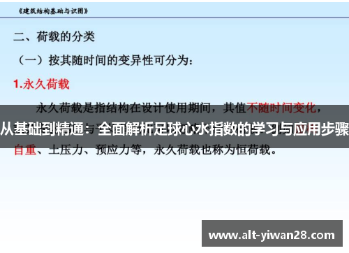 从基础到精通：全面解析足球心水指数的学习与应用步骤